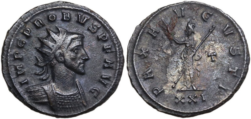 Probus (276-282). AE Antoninianus, Siscia mint. Obv. IMP C PROBVS PF AVG. Radiat...