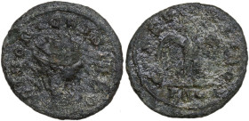 Nigrinian (died 284 AD). BI Antoninianus, Rome mint, 284-285. Obv. DIVO NIGRIANO. Head of Nigrinian, radiate, right. Rev. CONSECRATIO. Eagle, standing...