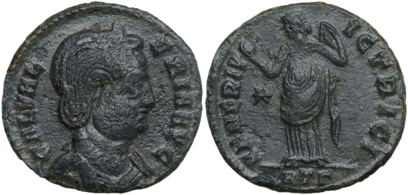 Galeria Valeria, daughter of Diocletian, wife of Galerius (died in 315 AD). Æ Fo...