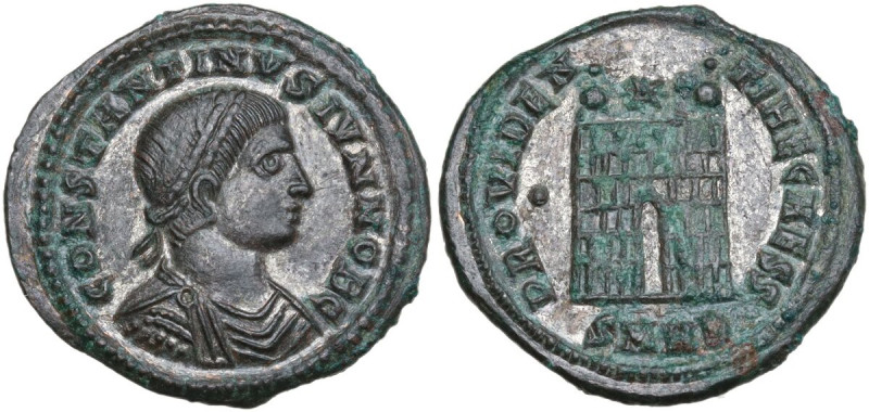Constantine I as Caesar (306-307). AE Follis, Heraclea mint. Obv. CONSTANTINVS I...