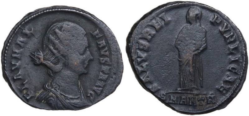 Fausta, wife of Constantine I (307-326). AE 20 mm, Antioch mint, 325-326. Obv. F...