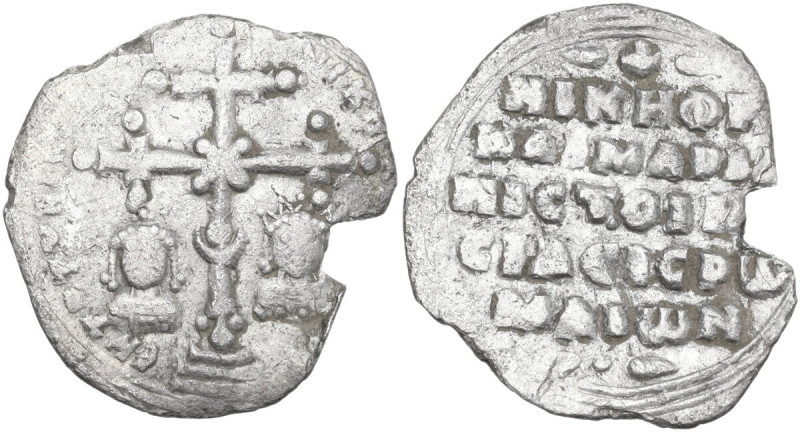 Michael VII Ducas (1071-1078). AR Miliaresion, Costantinople mint. Obv. ЄN TOVTω...
