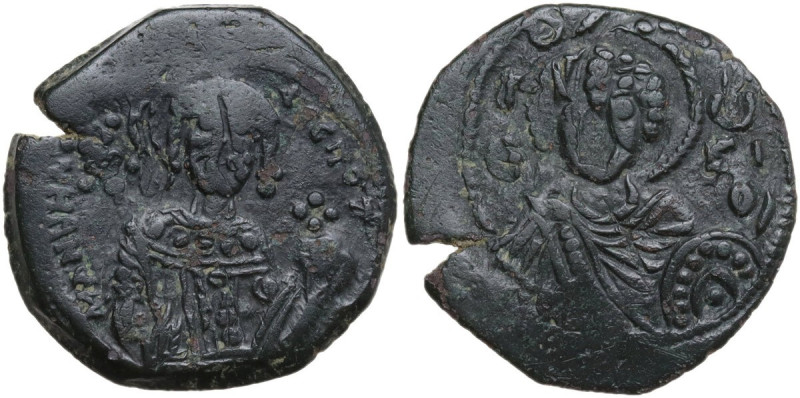 Manuel I Comnenus (1143-1180). AE Tetarteron. Thessalonica mint. Struck 1152-cir...