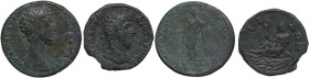 The Roman Empire. Lot of two (2) provincial denominations. AE.