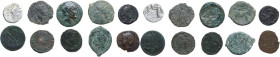 Miscellanea. Lot of ten (10) silver and bronze coins from the greek world to the XVIII century. AR/AE. Nice group of study coins.