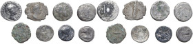 Miscellanea. Lot of eight (8) silver roman coins. AR.