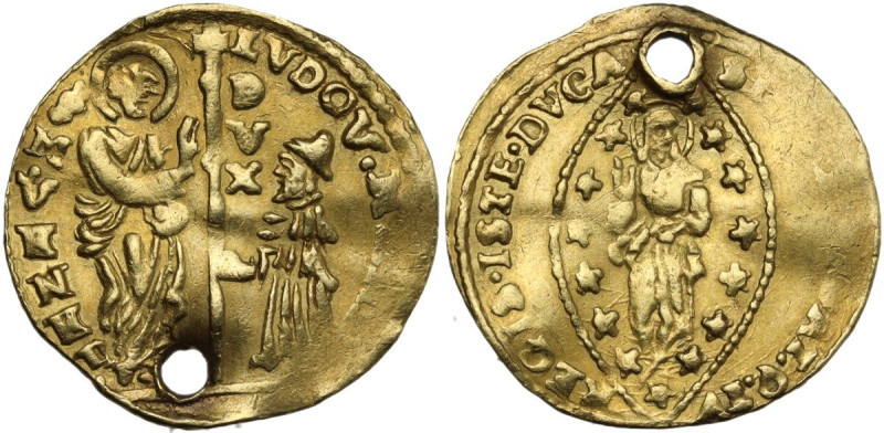 Italy. Ludovico Manin (1789-1797). AV Zecchino, Venezia mint. Paol. 14; Fried. 1...