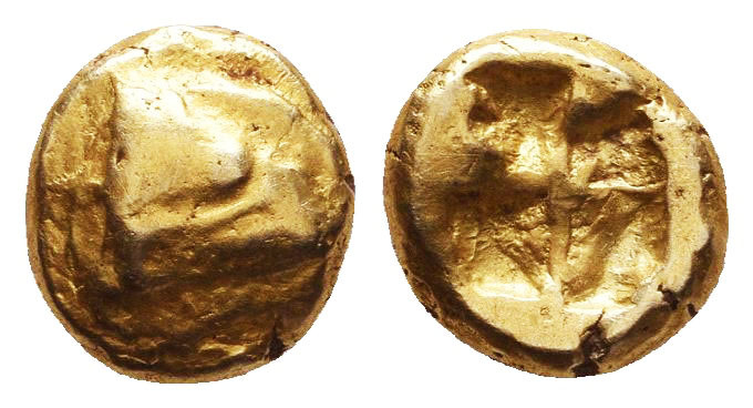 IONIA, Uncertain. Circa 600-550 BC. EL Reference: Condition: Very Fine

 Weigh...