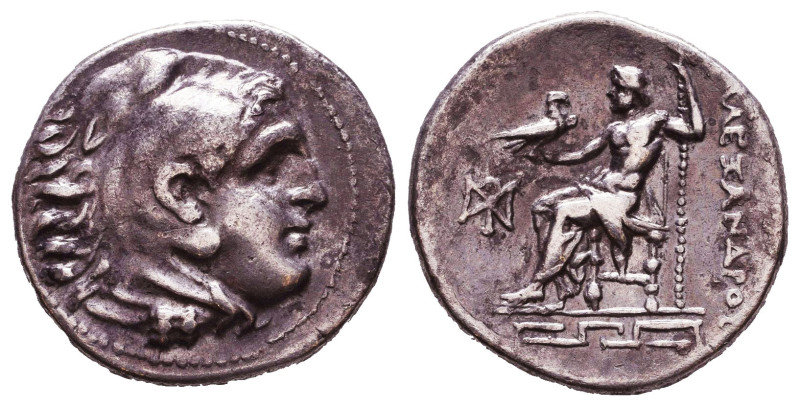 KINGS of MACEDON. Alexander III 'the Great'. 336-323 BC. AR Drachm. Reference: C...