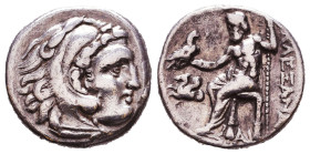 KINGS of MACEDON. Alexander III 'the Great'. 336-323 BC. AR Drachm. Reference: Condition: Very Fine 

 Weight: 4,3 gr Diameter: 17,3 mm