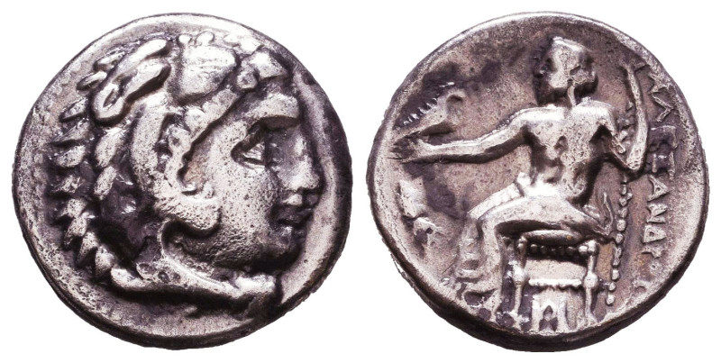 KINGS of MACEDON. Alexander III 'the Great'. 336-323 BC. AR Drachm. Reference: C...
