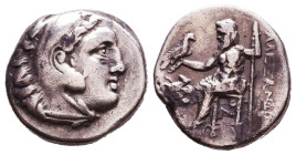 KINGS of MACEDON. Alexander III 'the Great'. 336-323 BC. AR Drachm. Reference: Condition: Very Fine 

 Weight: 4,2 gr Diameter: 17,1 mm