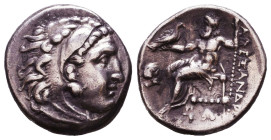 KINGS of MACEDON. Alexander III 'the Great'. 336-323 BC. AR Drachm. Reference: Condition: Very Fine 

 Weight: 4,2 gr Diameter: 18,2 mm