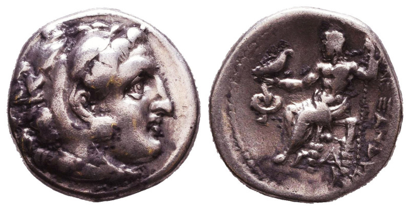 KINGS of MACEDON. Alexander III 'the Great'. 336-323 BC. AR Drachm. Reference: C...