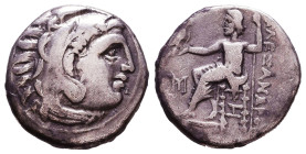 KINGS of MACEDON. Alexander III 'the Great'. 336-323 BC. AR Drachm. Reference: Condition: Very Fine 

 Weight: 4 gr Diameter: 16,6 mm