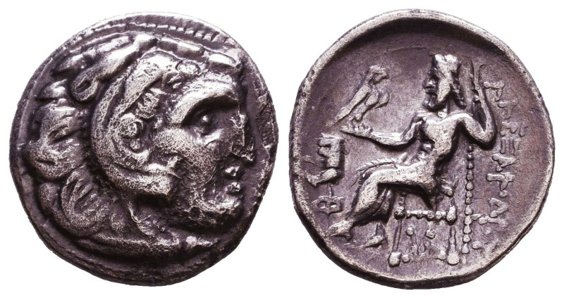 KINGS of MACEDON. Alexander III 'the Great'. 336-323 BC. AR Drachm. Reference: C...