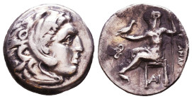 KINGS of MACEDON. Alexander III 'the Great'. 336-323 BC. AR Drachm. Reference: Condition: Very Fine 

 Weight: 3,9 gr Diameter: 17,3 mm