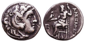 KINGS of MACEDON. Alexander III 'the Great'. 336-323 BC. AR Drachm. Reference: Condition: Very Fine 

 Weight: 4,3 gr Diameter: 15,9