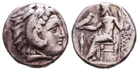 KINGS of MACEDON. Alexander III 'the Great'. 336-323 BC. AR Drachm. Reference: Condition: Very Fine 

 Weight: 4,3 gr Diameter: 15,4 mm