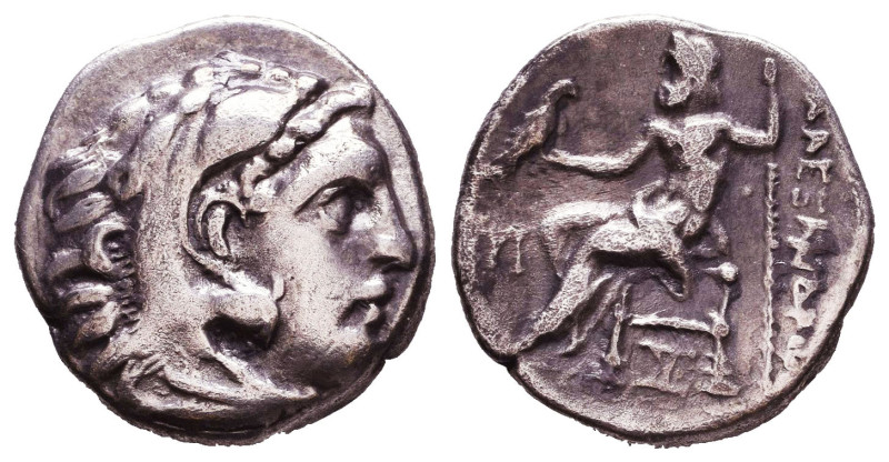 KINGS of MACEDON. Alexander III 'the Great'. 336-323 BC. AR Drachm. Reference: C...