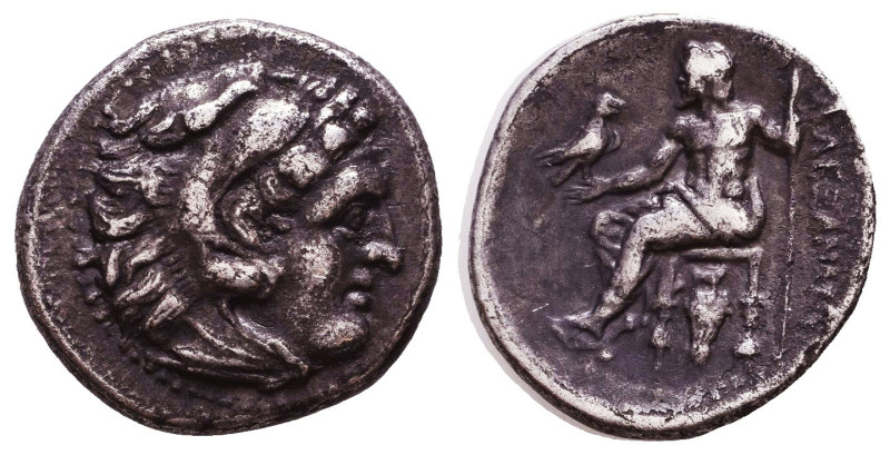 KINGS of MACEDON. Alexander III 'the Great'. 336-323 BC. AR Drachm. Reference: C...