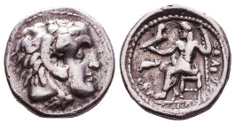 KINGS of MACEDON. Alexander III 'the Great'. 336-323 BC. AR Drachm. Reference: Condition: Very Fine 

 Weight: 4,1 gr Diameter: 17,3 mm