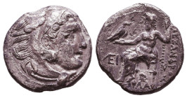 KINGS of MACEDON. Alexander III 'the Great'. 336-323 BC. AR Drachm. Reference: Condition: Very Fine 

 Weight: 3 gr Diameter: 16,8 mm