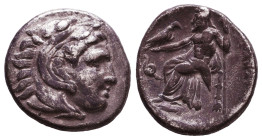 KINGS of MACEDON. Alexander III 'the Great'. 336-323 BC. AR Drachm. Reference: Condition: Very Fine 

 Weight: 3,5 gr Diameter: 17,3 mm