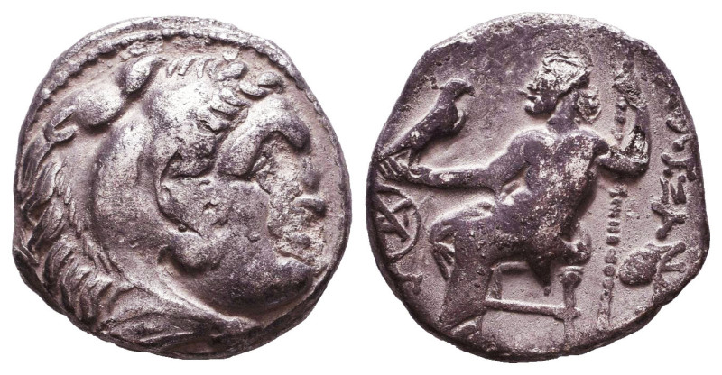 KINGS of MACEDON. Alexander III 'the Great'. 336-323 BC. AR Drachm. Reference: C...