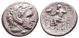 KINGS of MACEDON. Alexander III 'the Great'. 336-323 BC. AR Drachm. Reference: Condition: Very Fine 

 Weight: 3,8 gr Diameter: 16,2 mm