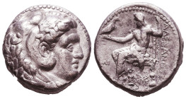 KINGS of MACEDON. Alexander III 'the Great'. 336-323 BC. AR Tetradrachm. Reference: Condition: Very Fine 

 Weight: 15,6 gr Diameter: 22,9 mm