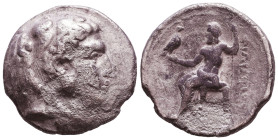 KINGS of MACEDON. Alexander III 'the Great'. 336-323 BC. AR Tetradrachm. Reference: Condition: Very Fine 

 Weight: 14,7 gr Diameter: 27,4 mm