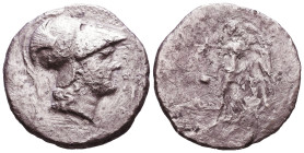 PAMPHYLIA, Side. Circa 180-170 BC. AR Tetradrachm Reference: Condition: Very Fine 

 Weight: 12.1 gr Diameter: 28.4 mm