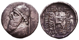 KINGS of PARTHIA. Circa 2nd-1st BC. AR Drachm Reference: Condition: Very Fine

 Weight: 4.2 gr Diameter: 20 mm