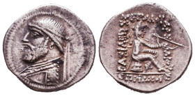 KINGS of PARTHIA. Circa 2nd-1st BC. AR Drachm Reference: Condition: Very Fine

 Weight: 4,5 gr Diameter: 21,1 mm