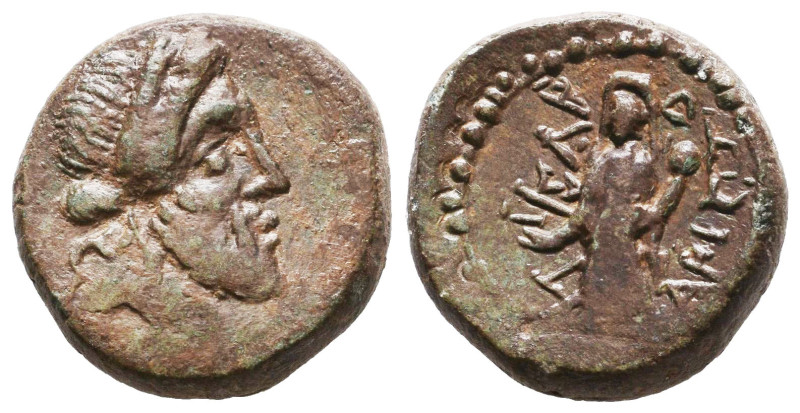 Greek Coins. 4th - 3rd century B.C. AE Reference: Condition: Very Fine

 Weigh...