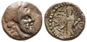 Greek Coins. 4th - 3rd century B.C. AE Reference: Condition: Very Fine

 Weight: 6,4 gr Diameter: 17,6 mm
