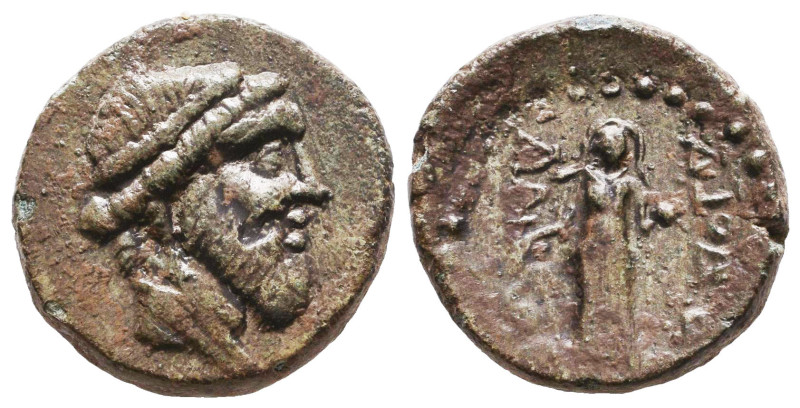 Greek Coins. 4th - 3rd century B.C. AE Reference: Condition: Very Fine

 Weigh...