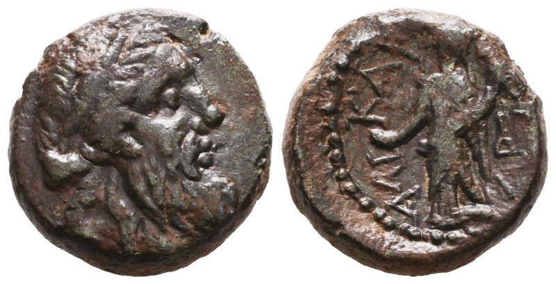 Greek Coins. 4th - 3rd century B.C. AE Reference: Condition: Very Fine

 Weigh...