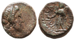 Greek Coins. 4th - 3rd century B.C. AE Reference: Condition: Very Fine

 Weight: 7,3 gr Diameter: 18,7 mm
