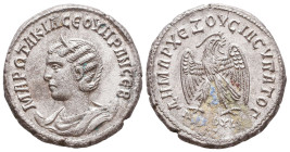 Seleucis and Pieria. Antioch. Otacilia Severa, Augusta, 244-249. Tetradrachm Reference: Condition: Very Fine

 Weight: 12 gr Diameter: 26 mm