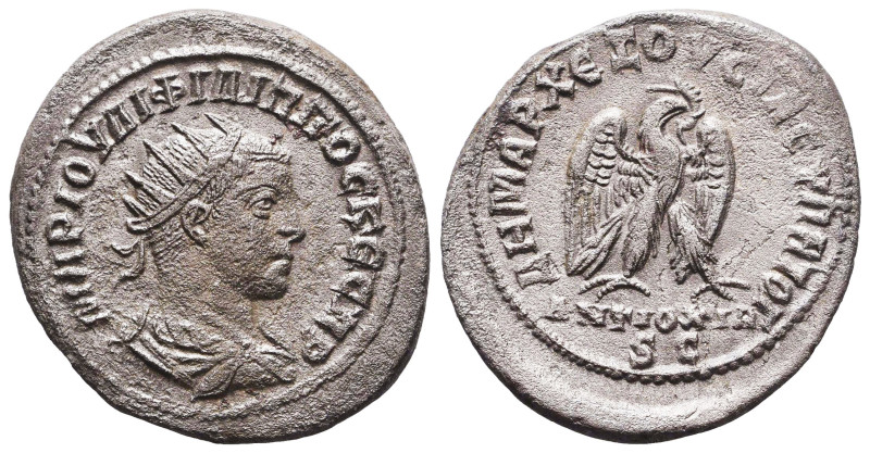 Seleucis and Pieria. Antioch. Philip I. AR Tetradrachm. AD 244-249. Reference: C...