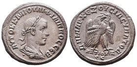 Seleucis and Pieria. Antioch. Philip I. AR Tetradrachm. AD 244-249. Reference: Condition: Very Fine

 Weight: 12,5 Diameter: 26,8