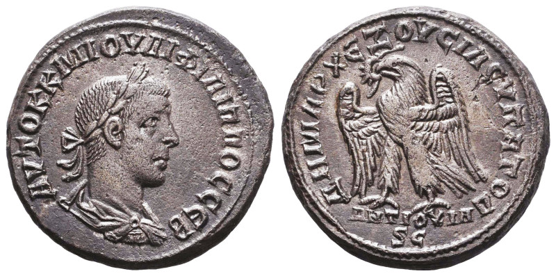 Seleucis and Pieria. Antioch. Philip I. AR Tetradrachm. AD 244-249. Reference: C...