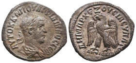 Seleucis and Pieria. Antioch. Philip I. AR Tetradrachm. AD 244-249. Reference: Condition: Very Fine

 Weight: 8,3 Diameter: 26,7