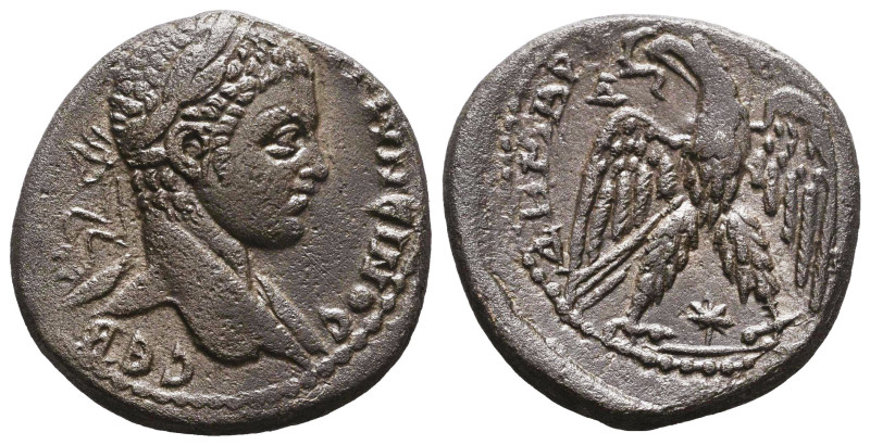 Seleucis and Pieria. Antiochia. Elagabalus. A.D. 218-222. AR tetradrachm Referen...
