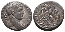 Seleucis and Pieria. Antiochia. Elagabalus. A.D. 218-222. AR tetradrachm Reference: Condition: Very Fine

 Weight: 13,3 Diameter: 24