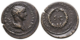 Roman Provincial Coins, Trajan. AD 98-117. Ae Reference: Condition: Very Fine

 Weight: 4,4 Diameter: 20,8