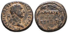 Roman Provincial Coins, Trajan. AD 98-117. Ae Reference: Condition: Very Fine

 Weight: 7,3 Diameter: 22