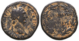 Roman Provincial Coins, Trajan. AD 98-117. Ae Reference: Condition: Very Fine

 Weight: 11,2 Diameter: 26,2